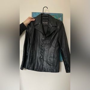 Black Classic Leather Jacket